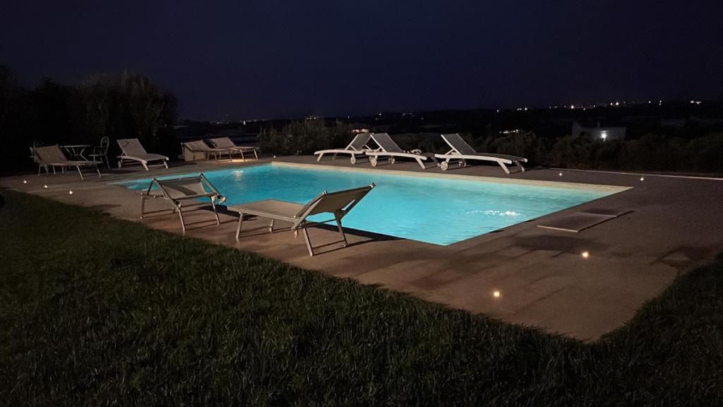 Villa Dyria Exclusive Swimming Pool Monopoli Bagian luar foto